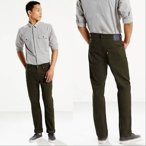 Levis 511 Slim 3M Scotchlite Reflect Green Jeans